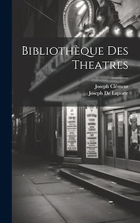 Bibliothèque Des Theatres