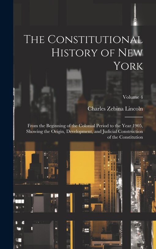 Couverture_The Constitutional History of New York