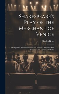 Front cover_Shakespeare's Play of the Merchant of Venice