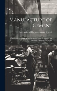Front cover_Manufacture of Cement