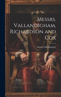 Front cover_Messrs. Vallandigham, Richardson and Cox