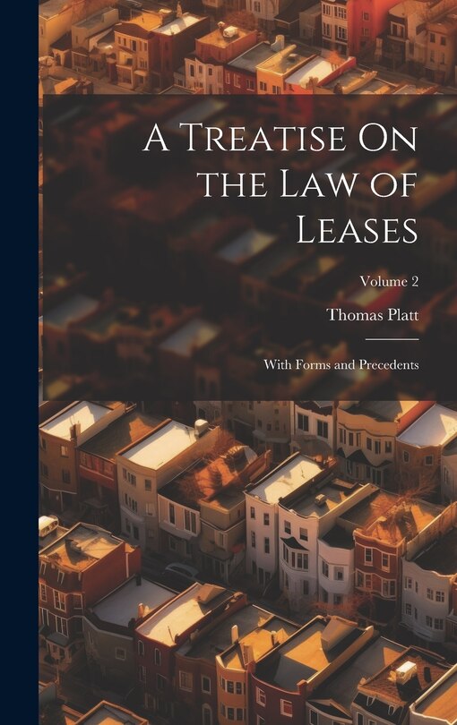 Couverture_A Treatise On the Law of Leases