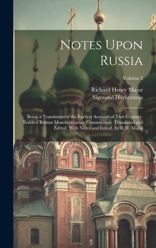 Front cover_Notes Upon Russia