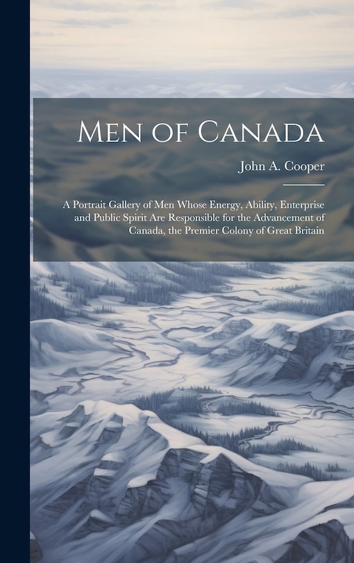 Front cover_Men of Canada