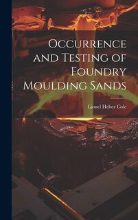 Couverture_Occurrence and Testing of Foundry Moulding Sands