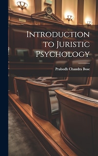 Couverture_Introduction to Juristic Psychology