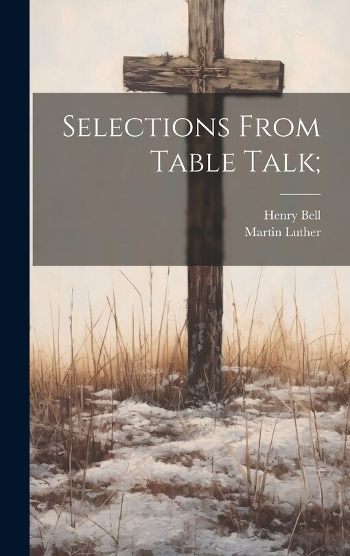 Couverture_Selections From Table Talk;
