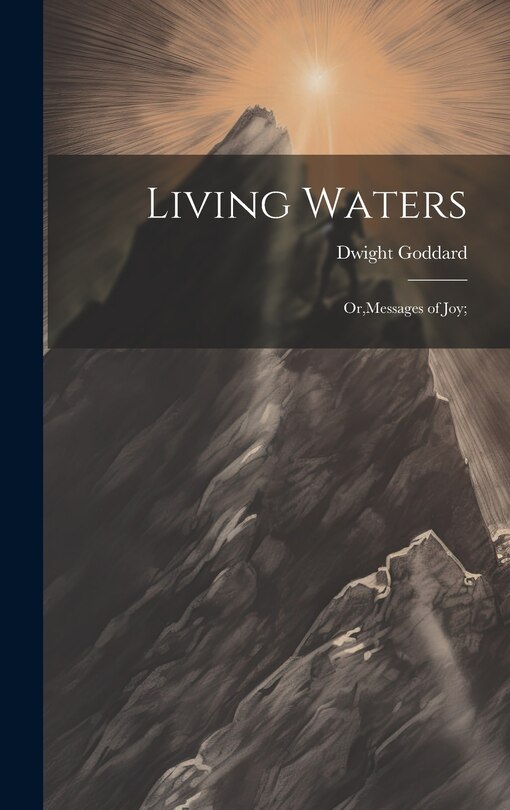 Couverture_Living Waters; Or, Messages of joy;