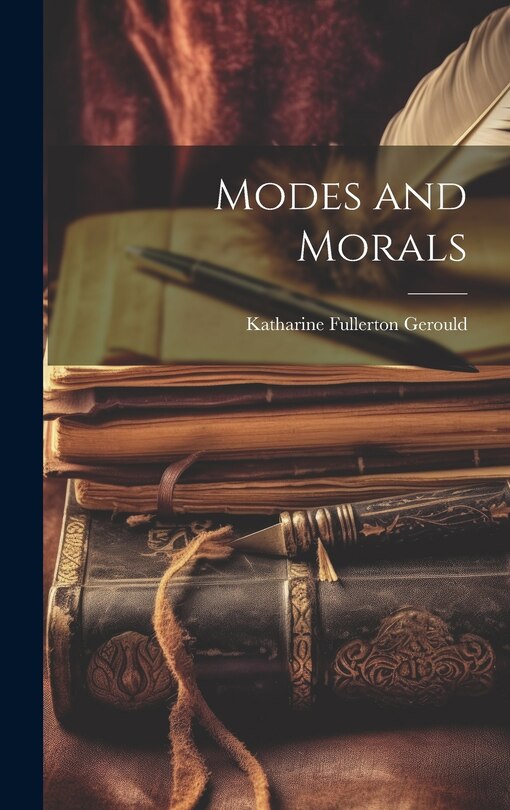 Front cover_Modes and Morals
