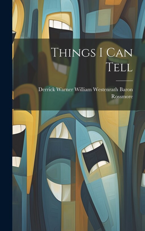 Front cover_Things I can Tell
