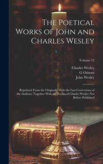Front cover_The Poetical Works of John and Charles Wesley