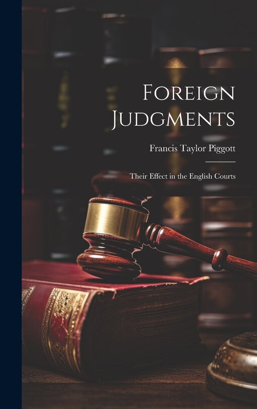 Couverture_Foreign Judgments