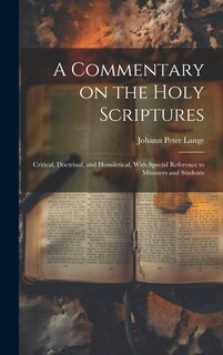 Front cover_A Commentary on the Holy Scriptures