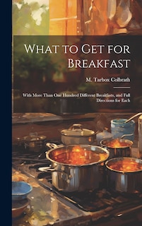 Front cover_What to get for Breakfast