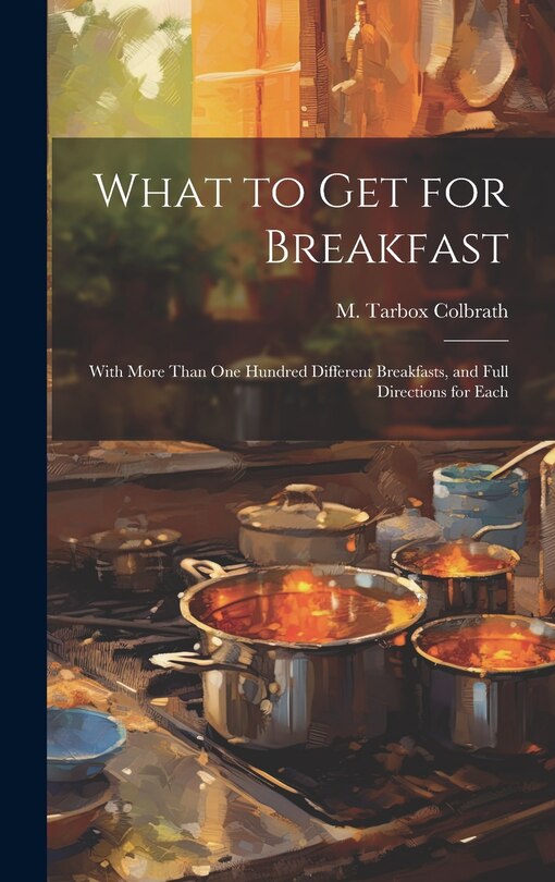 Front cover_What to get for Breakfast