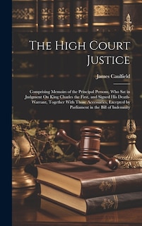 Front cover_The High Court Justice