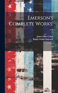 Couverture_Emerson's Complete Works. --