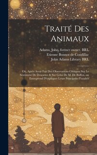 Couverture_Traité des animaux