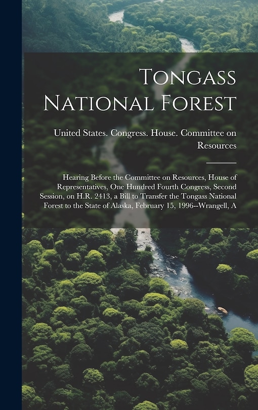 Front cover_Tongass National Forest