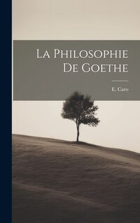 Front cover_La philosophie de Goethe