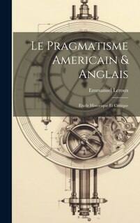 Couverture_Le pragmatisme americain & anglais