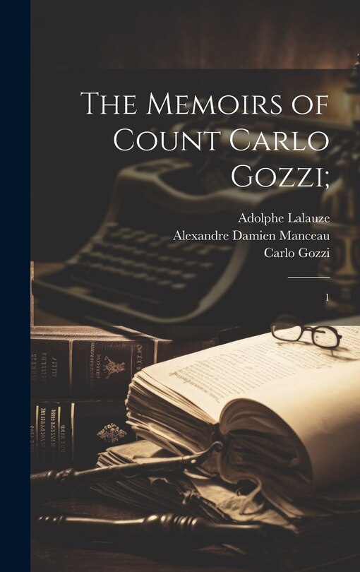 Couverture_The Memoirs of Count Carlo Gozzi;