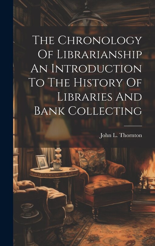 Front cover_The Chronology Of Librarianship An Introduction To The History Of Libraries And Bank Collecting