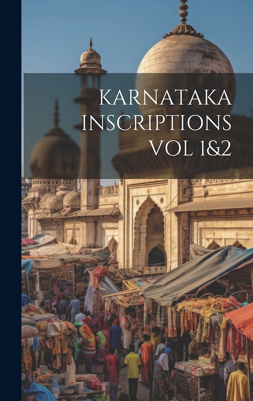 Couverture_Karnataka Inscriptions Vol 1&2