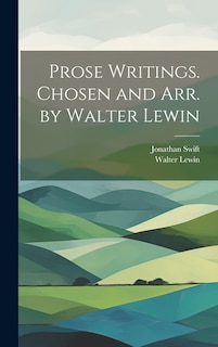 Couverture_Prose Writings. Chosen and arr. by Walter Lewin