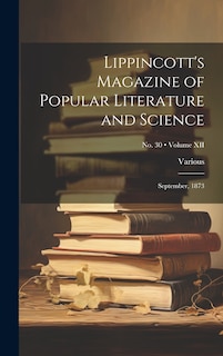 Front cover_Lippincott's Magazine of Popular Literature and Science