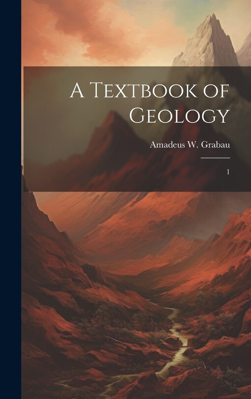 Couverture_A Textbook of Geology