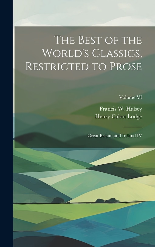 Couverture_The Best of the World's Classics, Restricted to Prose