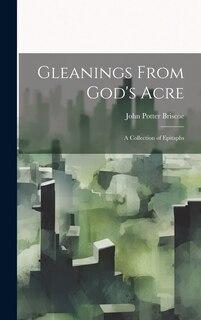 Front cover_Gleanings From God's Acre