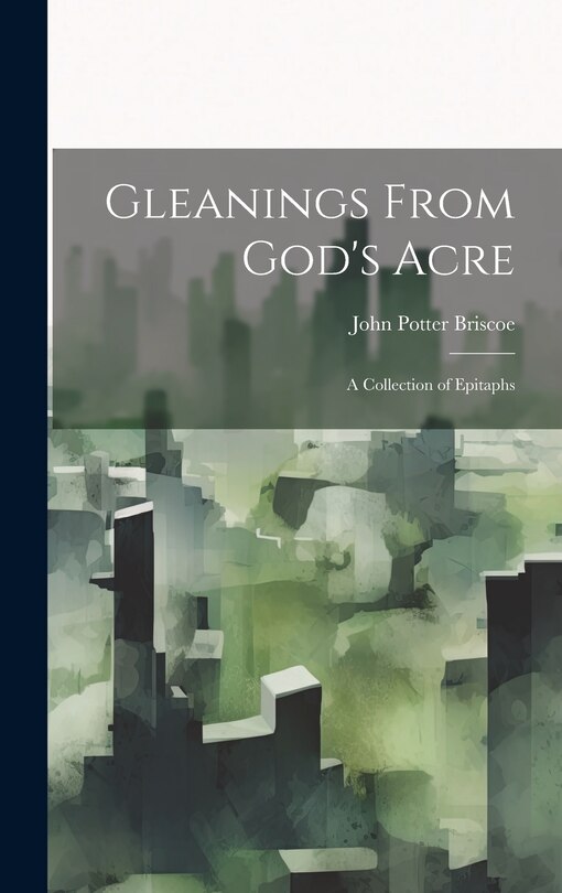 Front cover_Gleanings From God's Acre