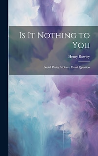 Couverture_Is it Nothing to You