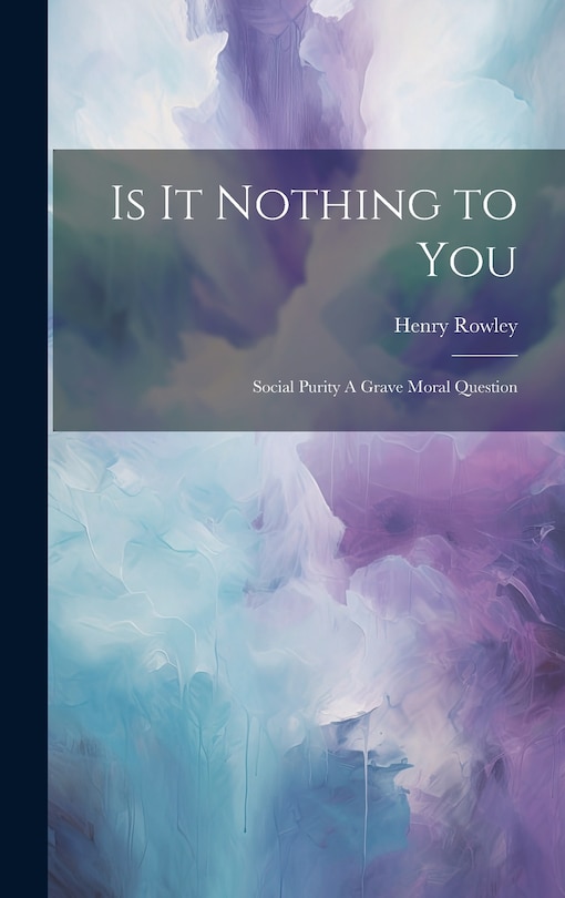 Couverture_Is it Nothing to You