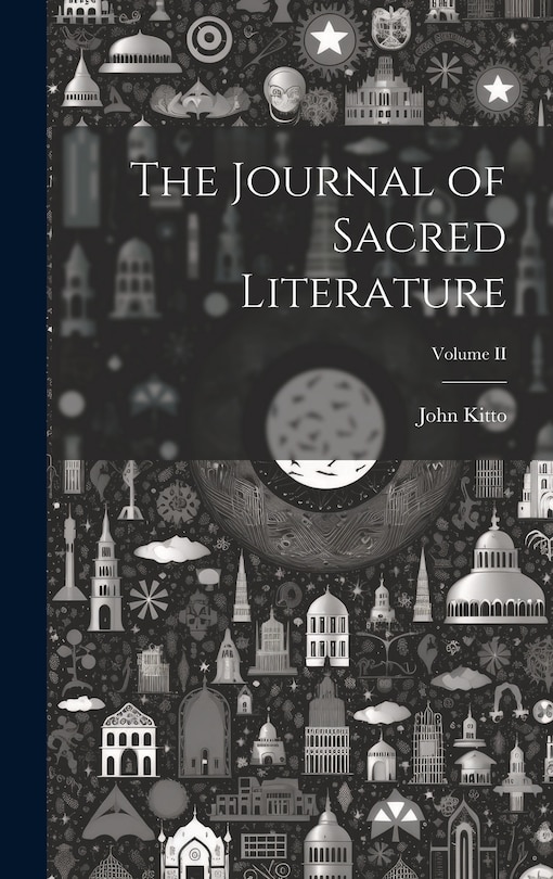 Front cover_The Journal of Sacred Literature; Volume II