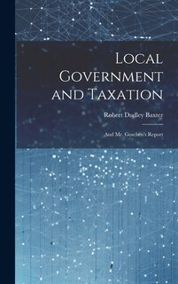 Front cover_Local Government and Taxation