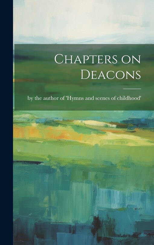 Front cover_Chapters on Deacons