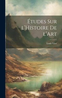 Front cover_&Eacute;tudes sur l'Histoire de l'Art