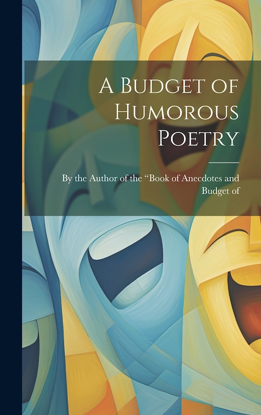 Front cover_A Budget of Humorous Poetry