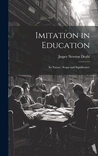 Front cover_Imitation in Education