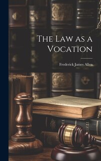 Front cover_The Law as a Vocation