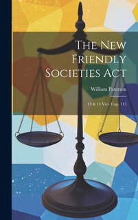Front cover_The New Friendly Societies Act