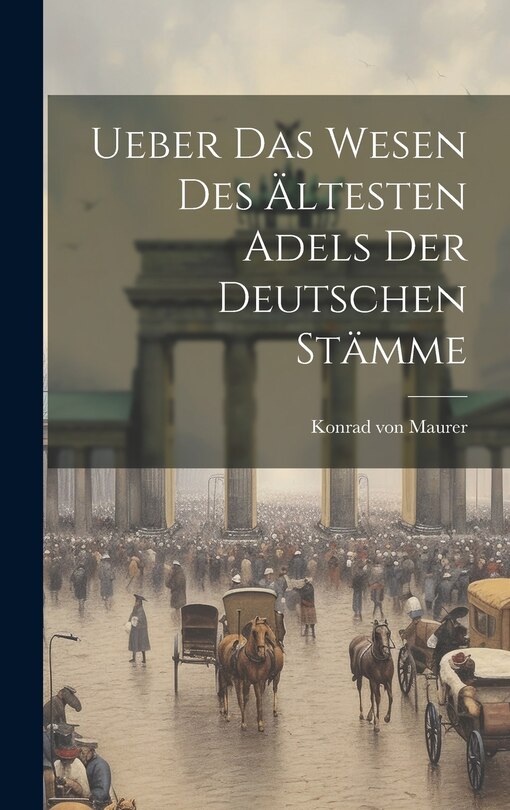 Couverture_Ueber das Wesen des Ältesten Adels der Deutschen Stämme