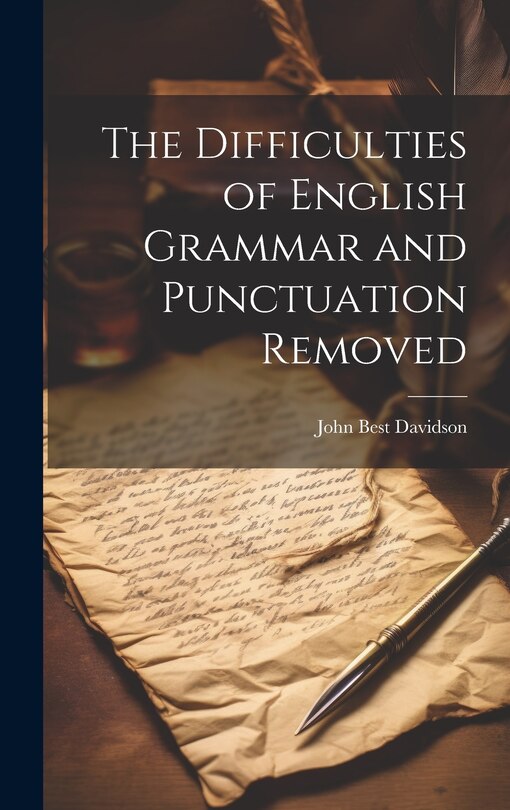 Couverture_The Difficulties of English Grammar and Punctuation Removed