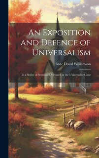 Front cover_An Exposition and Defence of Universalism