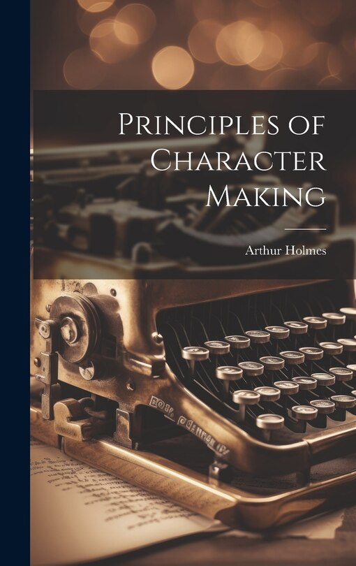 Couverture_Principles of Character Making