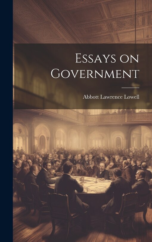 Front cover_Essays on Government