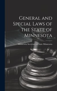 Couverture_General and Special Laws of the State of Minnesota